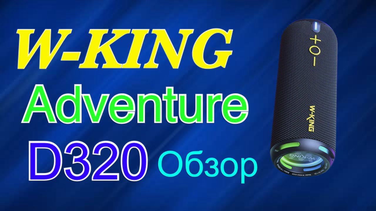 Обзор колонки W-KING D320 смотреть онлайн