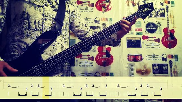 Radiohead - Creep (Cover bass + tab) смотреть онлайн