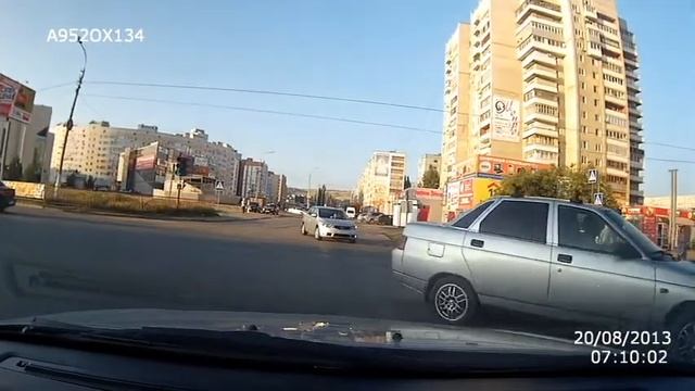 Проезд перекрёстков в Волгограде смотреть онлайн