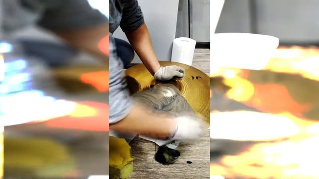 Как быстро и дёшево очистить барабанные тарелки! Годный способ за копейки! смотреть онлайн