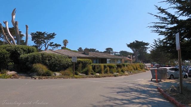 [4K] Scenic Road - Carmel-by-the-Sea - California USA - Driving Tour смотреть онлайн
