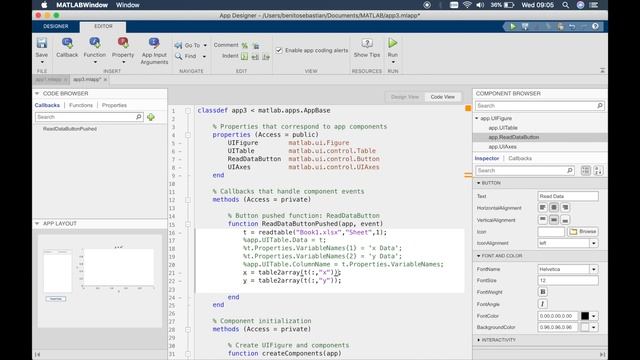 MATLAB AppDesigner | Tutorial 15 | Reading and Plotting Data from Excel смотреть онлайн