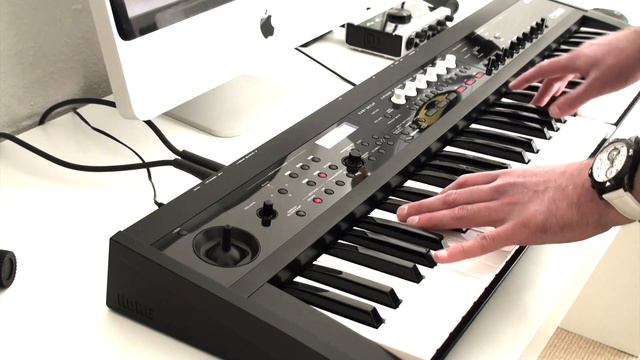 Korg PS60 synthesizer | Play (sounds demo) смотреть онлайн