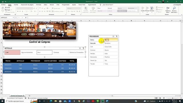 ? Cómo agregar BOTONES a tu tabla ✅ SEGMENTACIÓN DE DATOS ✅ GRAFICAS ✅ EXCEL 2019 ? Tip 17 ? смотреть онлайн