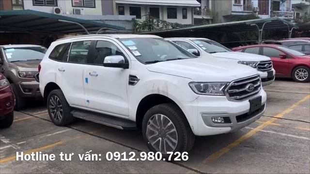 Ford Everest 2020 bản Titanium Bi Turbo màu trắng mới về. смотреть онлайн
