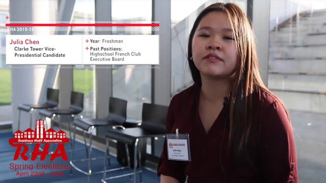 Julia Chen - CWRU RHA Spring Elections 2015 смотреть онлайн