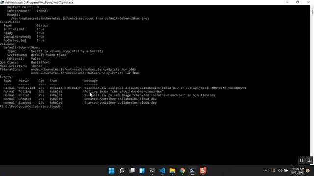NGINX AKS POD смотреть онлайн