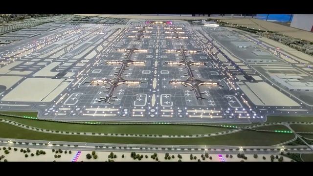 Expo 2020 Dubai and surrounding development, Al Maktoum International Airport. Dubai Industrial Cit смотреть онлайн
