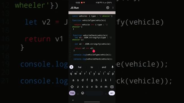 JavaScript object comparison - true or false ? #js #javascript #react #html #tech #technology смотреть онлайн