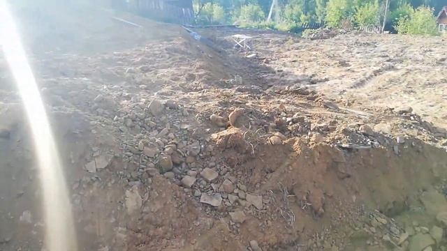 Закопали траншею. Сделали гидроизоляцию и утепление бетонной стены смотреть онлайн