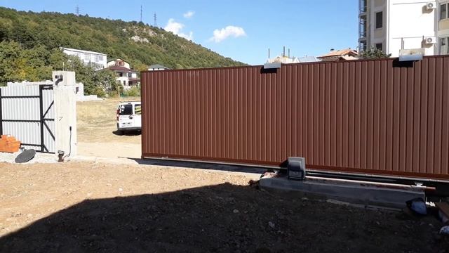 ВОРОТА 10метров. SLIDING GATES WITH YOUR OWN HANDS смотреть онлайн