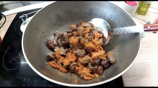 Гречка с мясом в казане простой рецепт смотреть онлайн