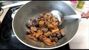 Гречка с мясом в казане простой рецепт