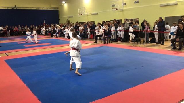 Соревнования по каратэ. Ката 10 лет. Karate. Kata смотреть онлайн