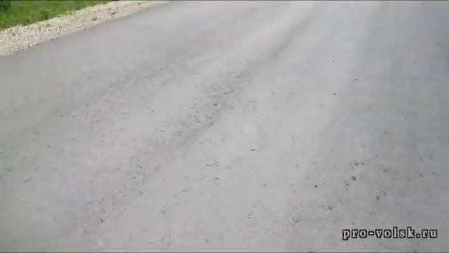 дорога Вольск-Спасское после ремонта ООО "Автотрасса" смотреть онлайн