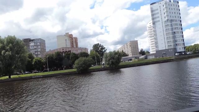 От моста Юбилейного до моста Медового. Калининград смотреть онлайн
