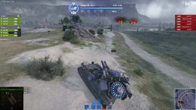 World of Tanks | Ваффентрагер: Наследие - BlitzTrager Auf E110 против гончих. смотреть онлайн