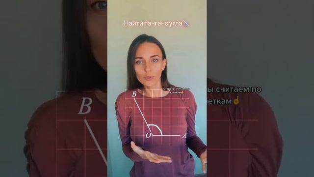Находим тангенс ТУПОГО угла? смотреть онлайн