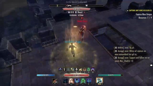 ESO PvPBest stamina necromancer PS4 EU, teaching you how! смотреть онлайн
