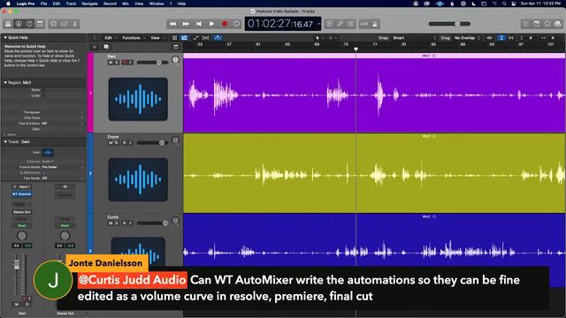 Sound For Video Session: WT AutoMixer & Q&A