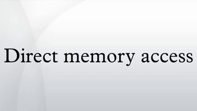 Direct memory access смотреть онлайн