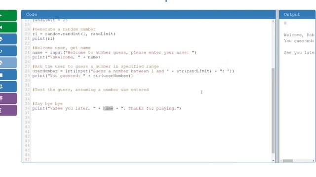 Python Simple Number Guess Game смотреть онлайн