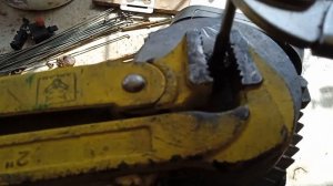 Снятие пластиковой крыльчатки