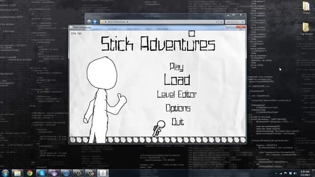 Stick Adventures Development #1 - My Java Game смотреть онлайн