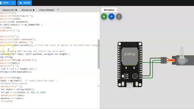IoT project: control a Servo using an ESP32 + MQTT + Node-Red Dashboard (Part2) смотреть онлайн