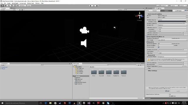[UNITY 5] [7] Beginner Tutorial: Horror-Game - Lighting смотреть онлайн