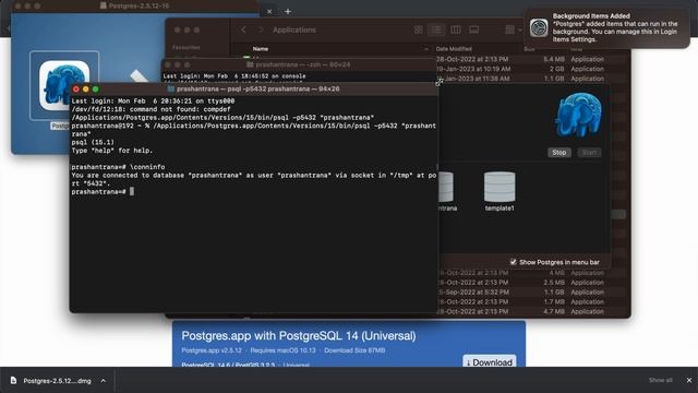 How to Install PostgreSql in Mac M1/M2 | Configure and Install 2023 смотреть онлайн
