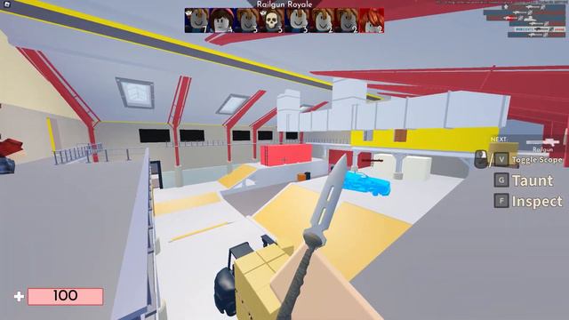 How I NEARLY won the Arsenal Youtuber Battle Royale.. (Roblox Arsenal) смотреть онлайн