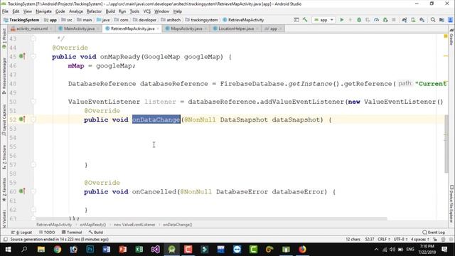 Android Studio Tutorial - How to Retrieve Current Location from Firebase Database смотреть онлайн