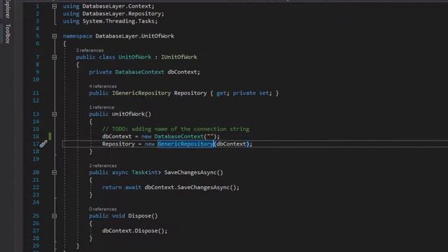 Unit of Work and Repository pattern using Entity framework смотреть онлайн