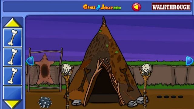Rescue The Grandpa From Stone Age Village Walkthrough - Games2Jolly смотреть онлайн