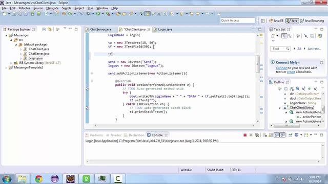 5-Messenger in Java Final wrap up смотреть онлайн