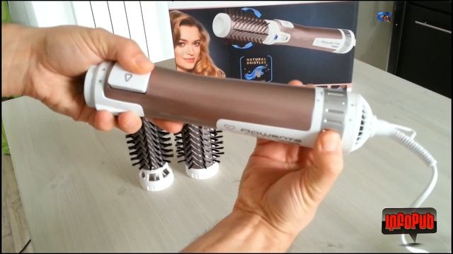 Unboxing Rotating Air Brush Rowenta Brush Activ Compact CF9540 смотреть онлайн