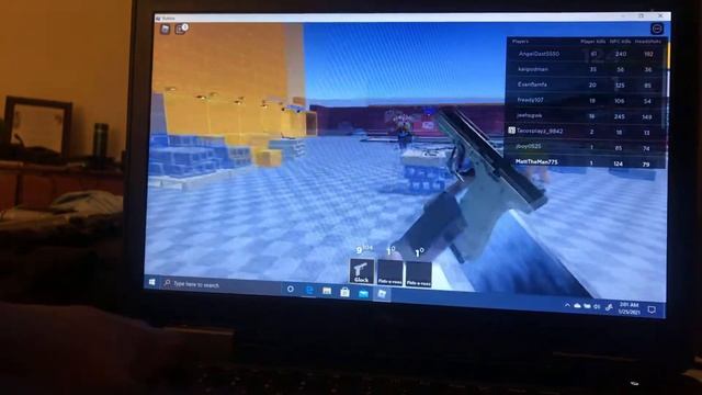 Super realistic guns on a roblox gun testing game! смотреть онлайн