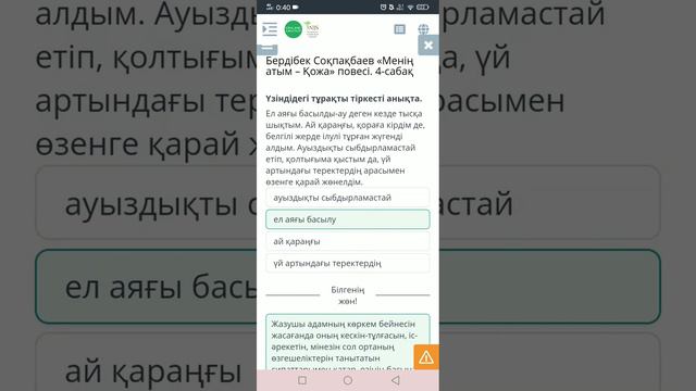 Бердібек Соқпақбаев менің атым қожа повесі 4-сабақ смотреть онлайн
