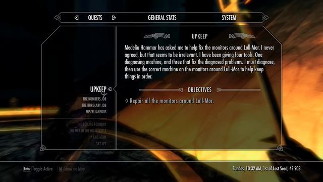 Skyrim The Wheels Of Lull Ep 413 Upkeep & Minute Avarri