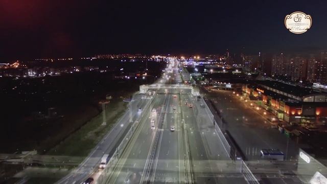 Достопримечательности Тюмени. Дороги. Развязки. Аэросьемка от центра недвижимости Сергея Ивакова смотреть онлайн