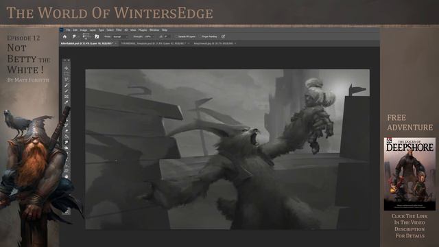 Concept Artist illustrates our DnD adventure! EPISODE 12. Not Betty the White!! смотреть онлайн