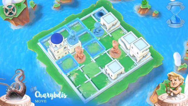 Santorini: Charybdis vs Apollo смотреть онлайн