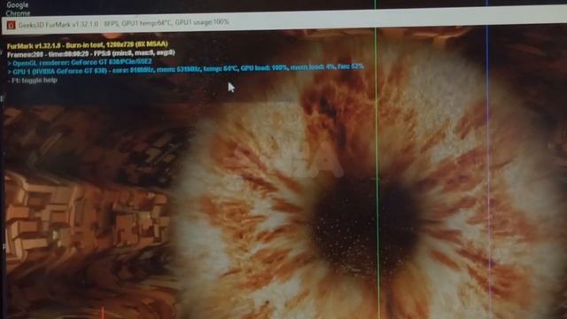 Furmark GT 630 4gb Test Results смотреть онлайн