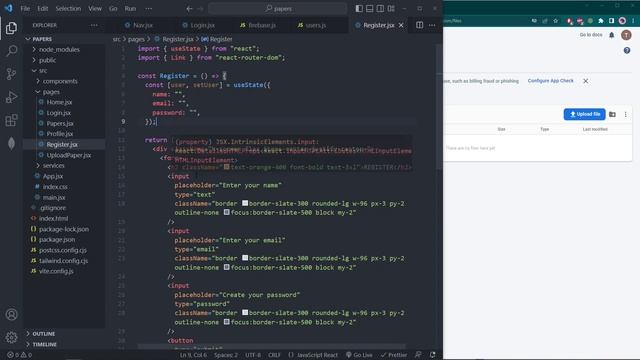 Building Full Stack Paper Sharing App Pt. 2 | Adding Firebase Authentication to React App смотреть онлайн