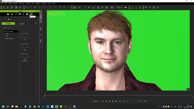 Лицевая анимация: мимика 3D персонажа через веб-камеру (iClone 7) смотреть онлайн