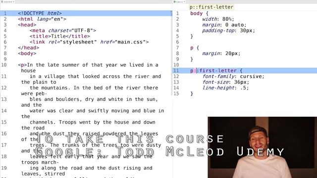 css first letter смотреть онлайн