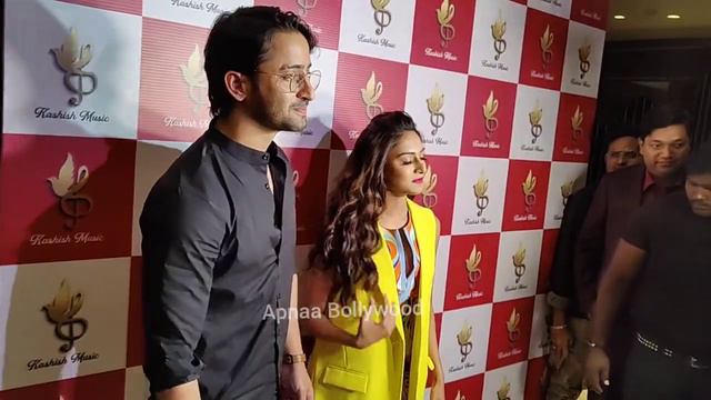 Shaheer Sheikh with Erica Fernandes Entry at Wo Kashish song Launch and Interviews смотреть онлайн