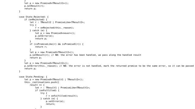 TypeScript based Promise/A+ compliant, awaitable promise class for Node.js смотреть онлайн