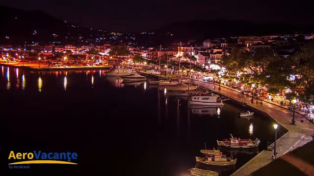 Skopelos by night Timelapse смотреть онлайн